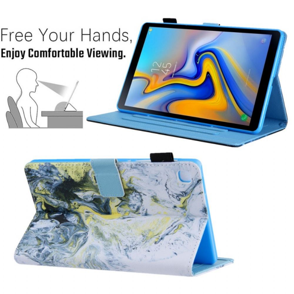 Flip Case voor Samsung Galaxy Tab A8 Schilderen