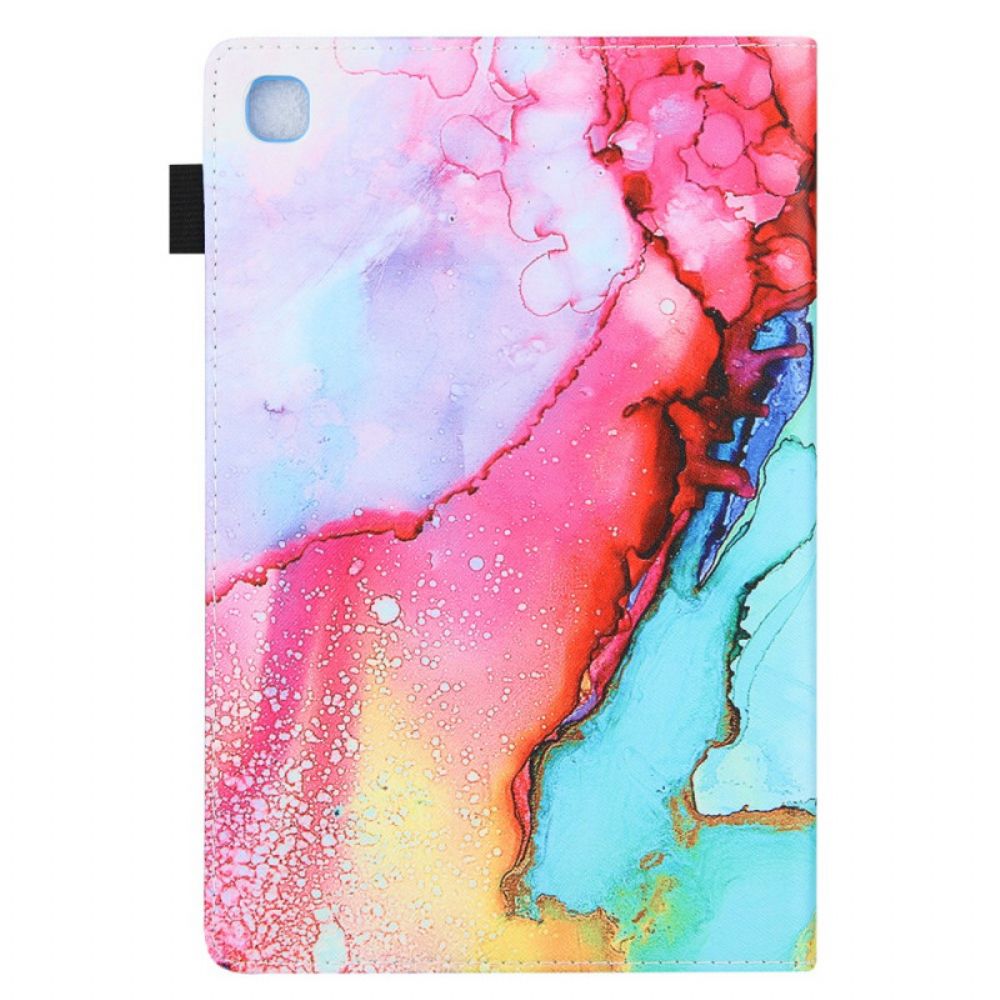 Folio-hoesje voor Samsung Galaxy Tab A8 Marmeren Stijl
