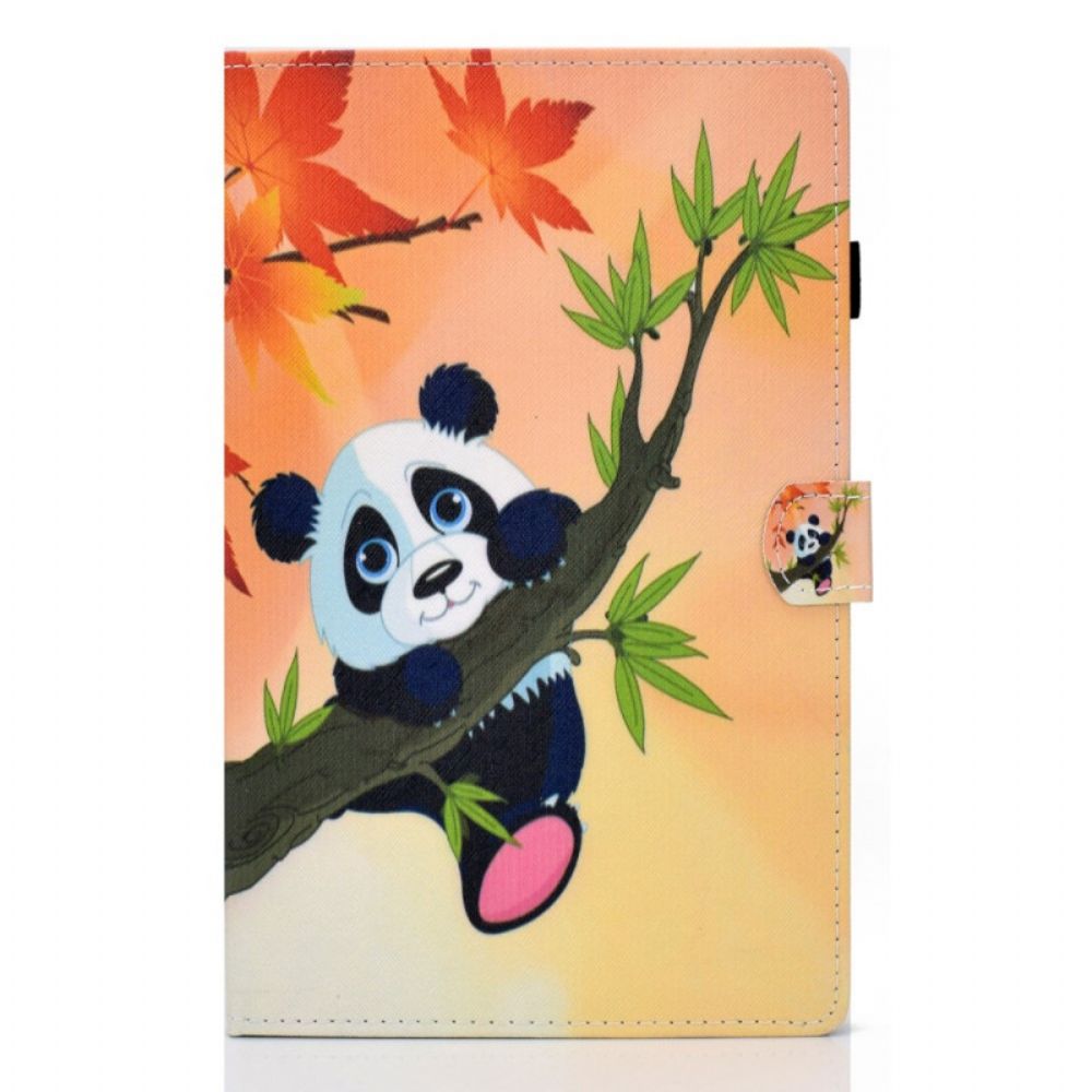 Folio-hoesje voor Samsung Galaxy Tab A8 Schattige Panda