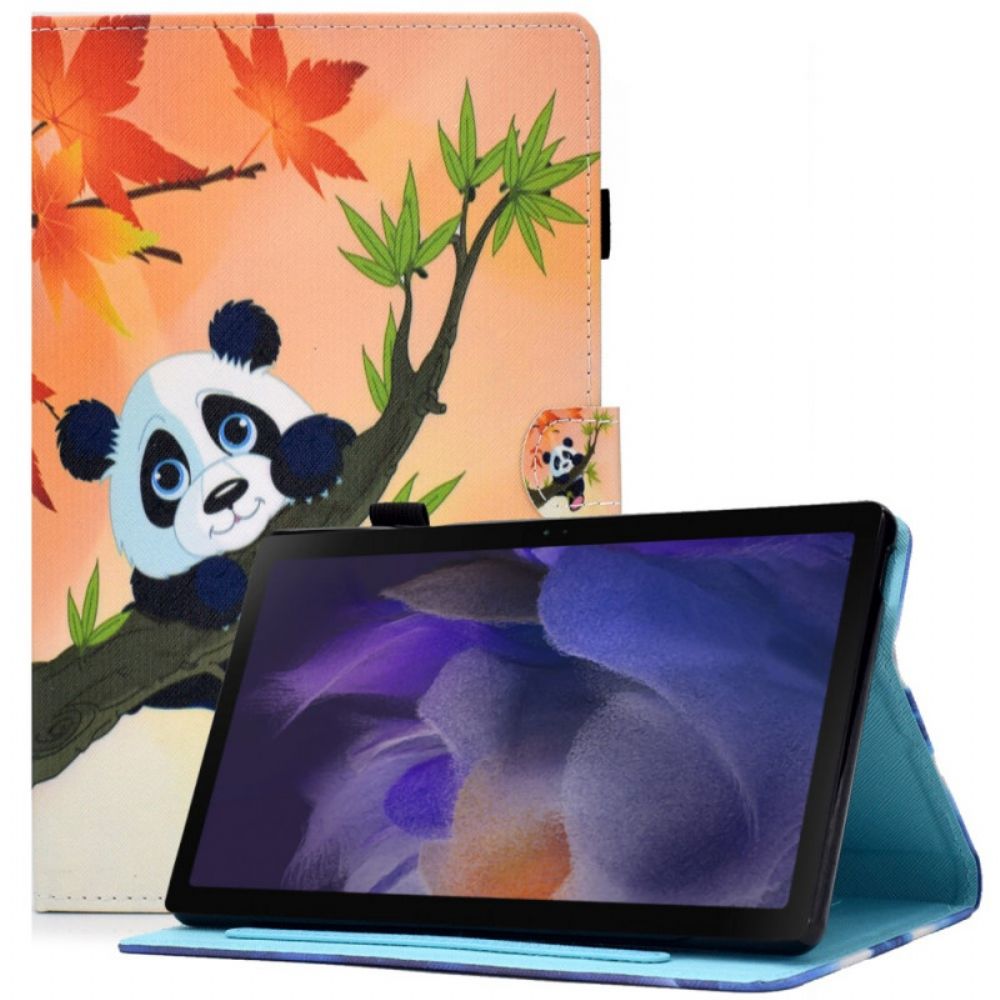 Folio-hoesje voor Samsung Galaxy Tab A8 Schattige Panda