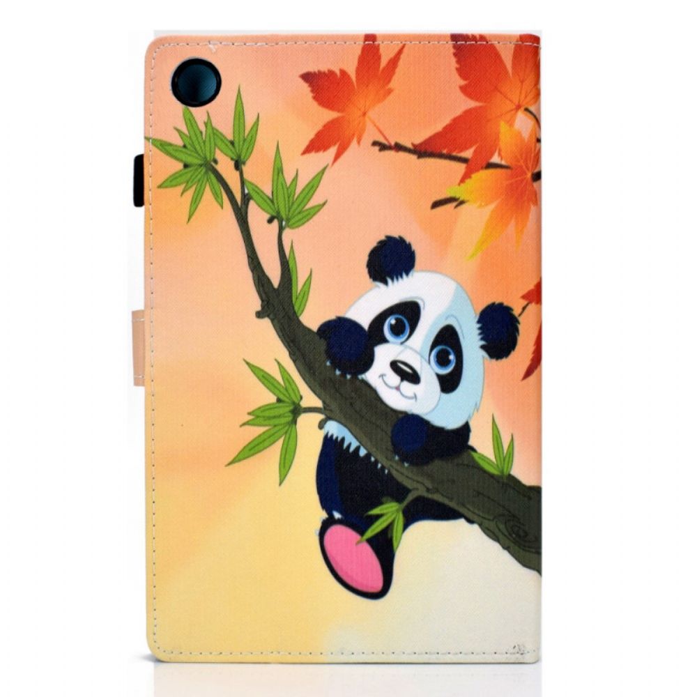 Folio-hoesje voor Samsung Galaxy Tab A8 Schattige Panda