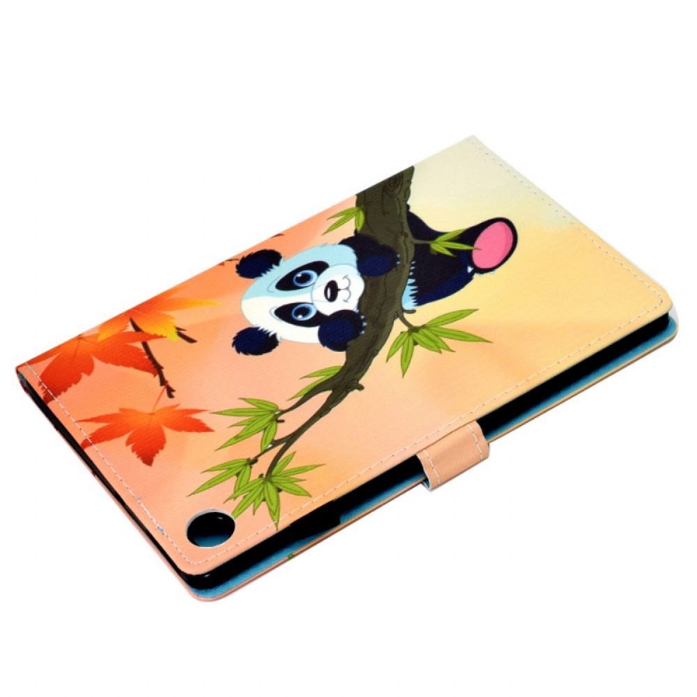 Folio-hoesje voor Samsung Galaxy Tab A8 Schattige Panda