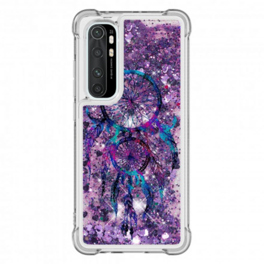 Hoesje voor Xiaomi Mi Note 10 Lite Pailletten Dromenvanger