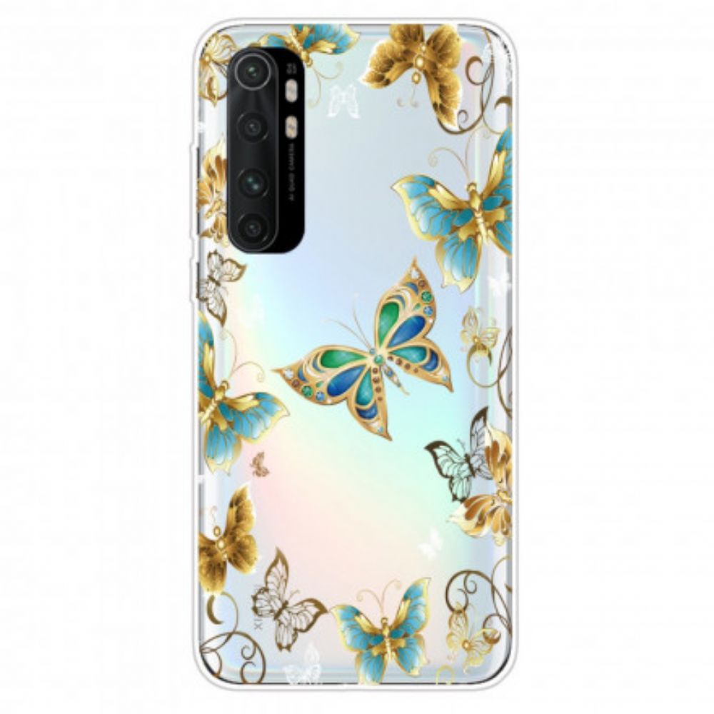 Hoesje voor Xiaomi Mi Note 10 Lite Vliegende Vlinders