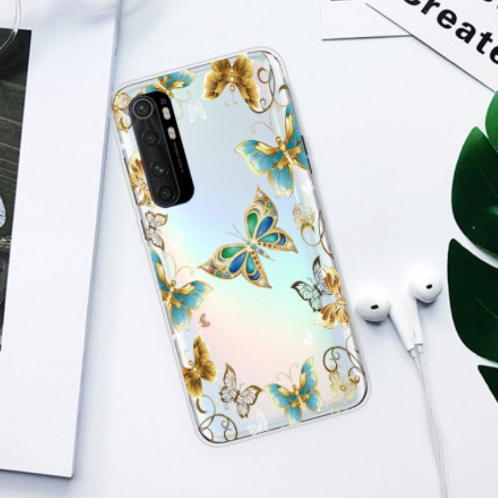 Hoesje voor Xiaomi Mi Note 10 Lite Vliegende Vlinders