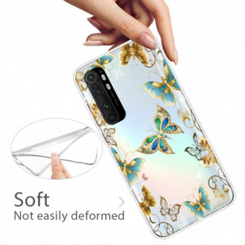 Hoesje voor Xiaomi Mi Note 10 Lite Vliegende Vlinders