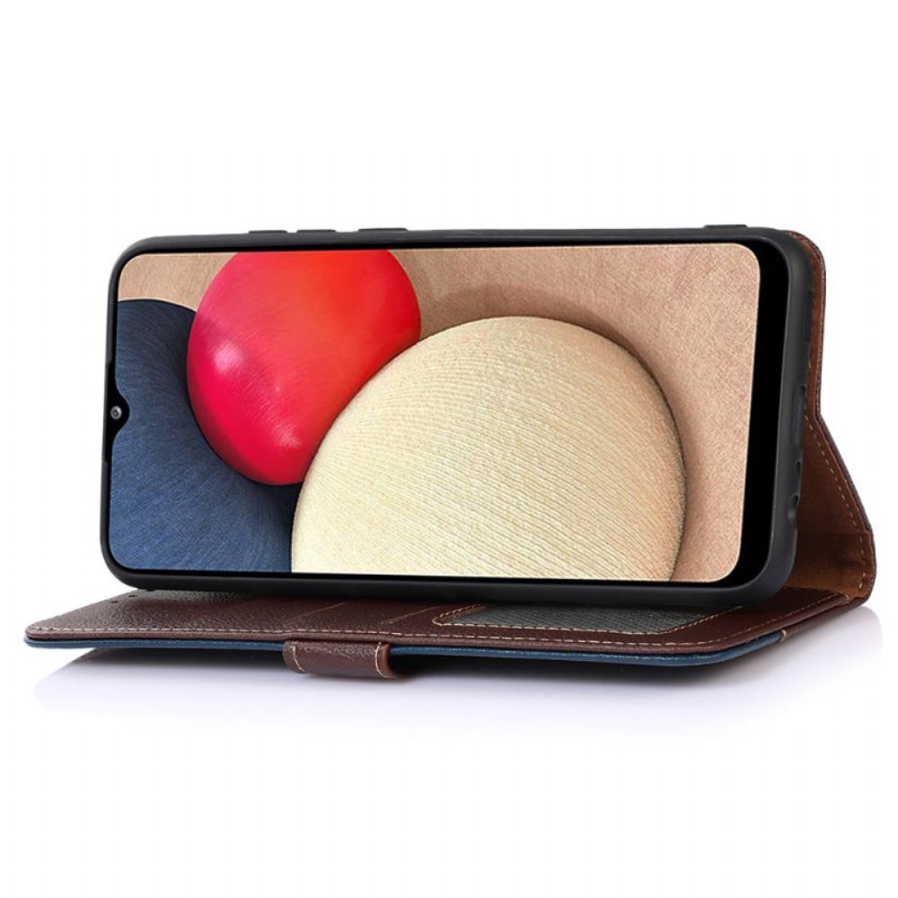 Bescherming Hoesje Xiaomi Redmi Note 14 5g Tweekleurige Rfid-portemonnee Khazneh