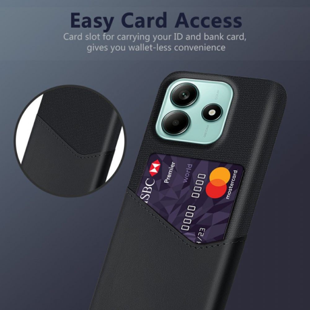 Case Hoesje Xiaomi Redmi Note 14 5g Telefoonhoesje Kaarthouder