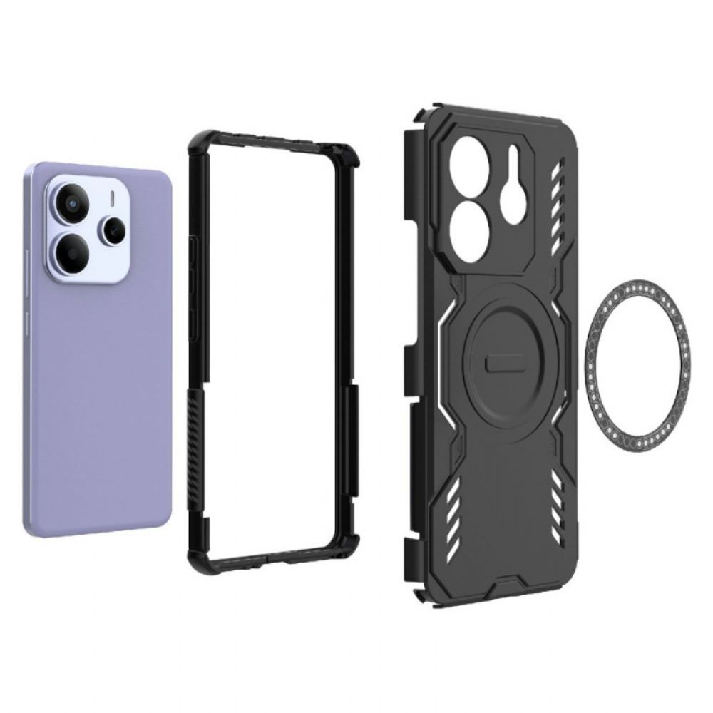 Case Hoesje Xiaomi Redmi Note 14 5g Telefoonhoesje Robuust Magnetisch