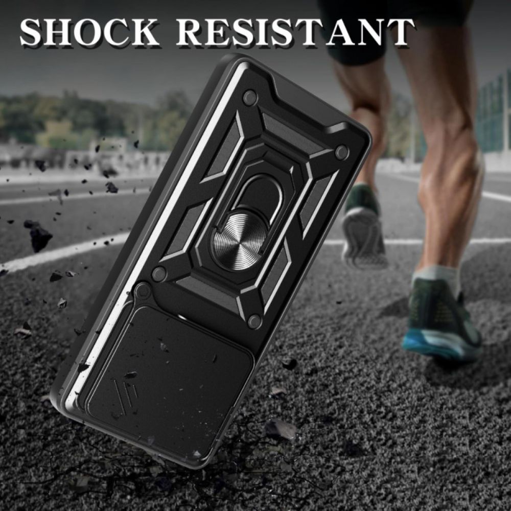 Case Hoesje Xiaomi Redmi Note 14 5g Telefoonhoesje Schuifbare Camerahoes En Standaard