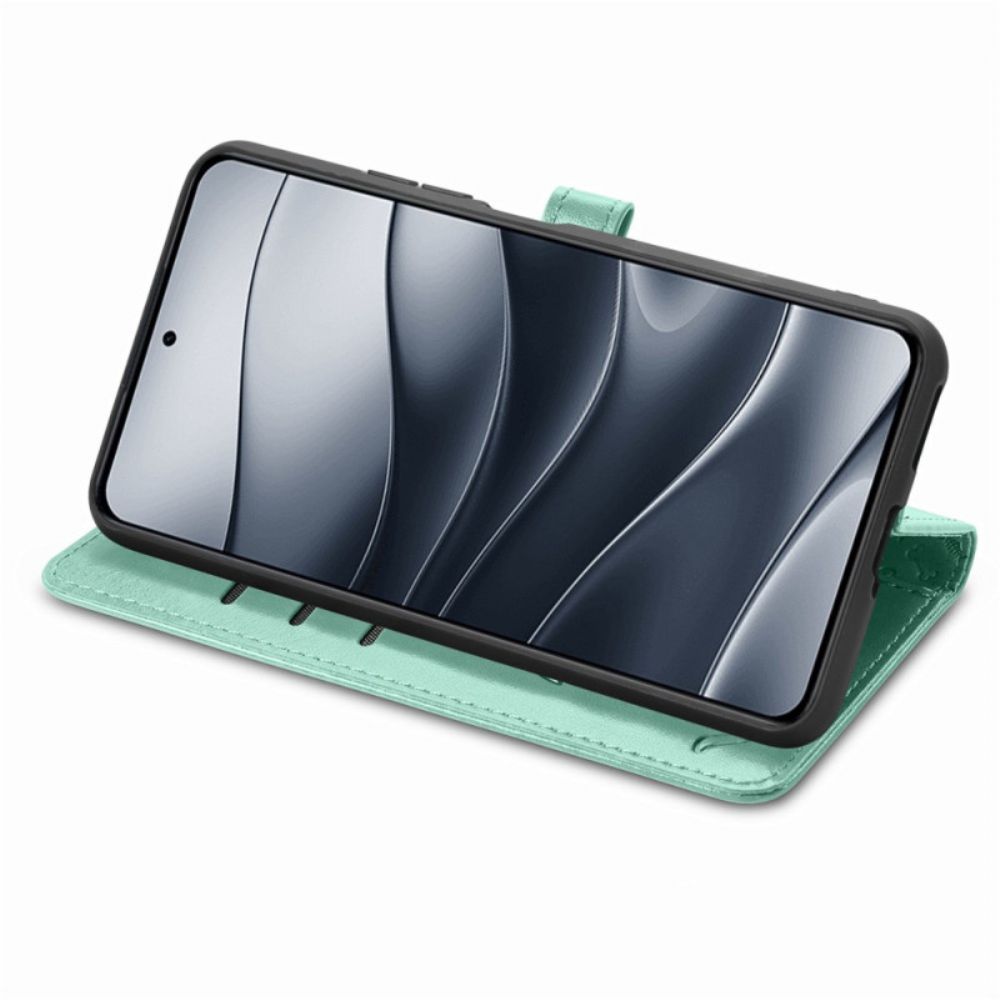 Flip Case Leren Xiaomi Redmi Note 14 5g Geanimeerde Dieren