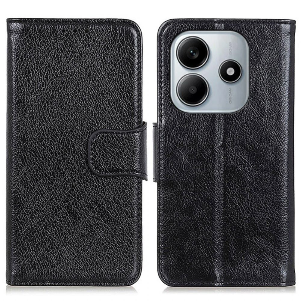 Flip Case Leren Xiaomi Redmi Note 14 5g Nappa Textuur