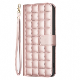 Flip Case Leren Xiaomi Redmi Note 14 5g Premium Gewatteerd