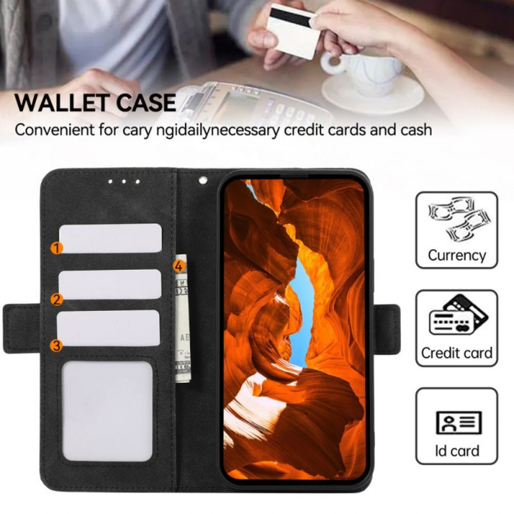 Flip Case Leren Xiaomi Redmi Note 14 5g Vintage-effect Abeel