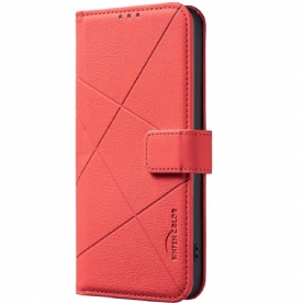 Folio-hoesje Xiaomi Redmi Note 14 5g Binfen Color Lijnen