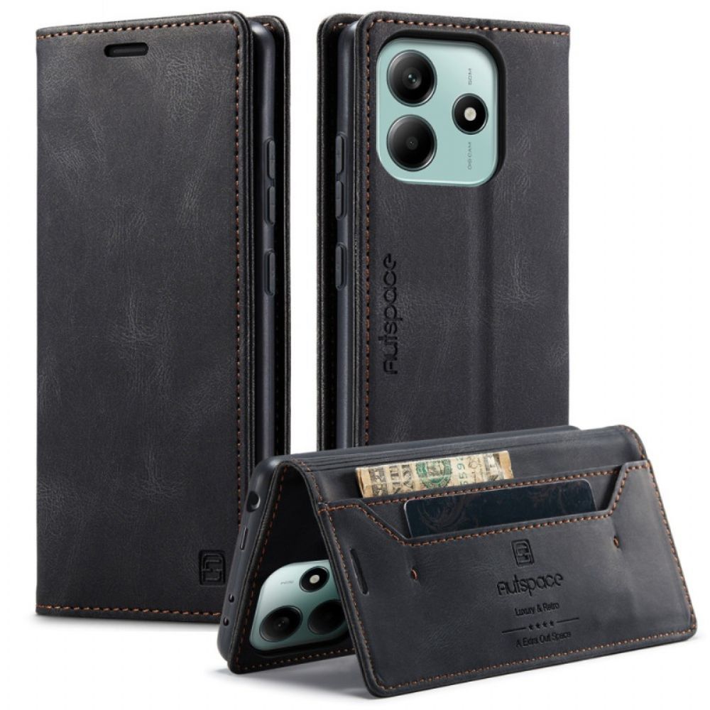 Folio-hoesje Xiaomi Redmi Note 14 5g Denimstof