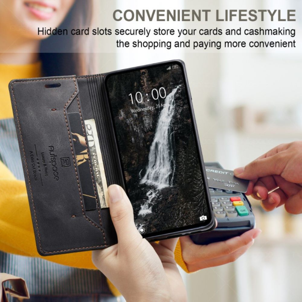 Folio-hoesje Xiaomi Redmi Note 14 5g Denimstof