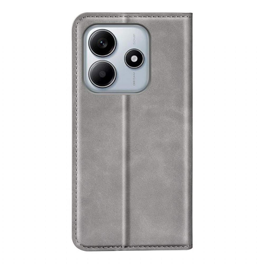 Folio-hoesje Xiaomi Redmi Note 14 5g Leerstijl