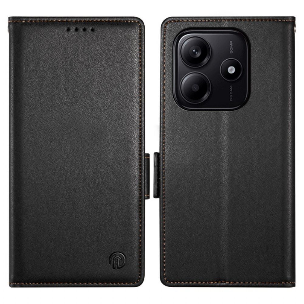 Folio-hoesje Xiaomi Redmi Note 14 5g Telefoonhoesje 3 Kaarthouders