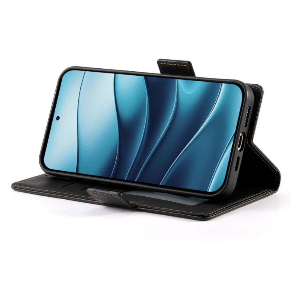 Folio-hoesje Xiaomi Redmi Note 14 5g Telefoonhoesje 3 Kaarthouders