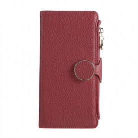 Folio-hoesje Xiaomi Redmi Note 14 5g Telefoonhoesje Portemonnee In Retrostijl