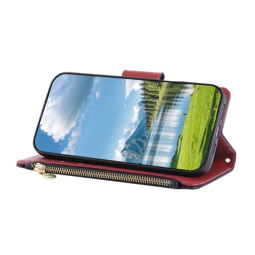 Folio-hoesje Xiaomi Redmi Note 14 5g Telefoonhoesje Portemonnee In Retrostijl