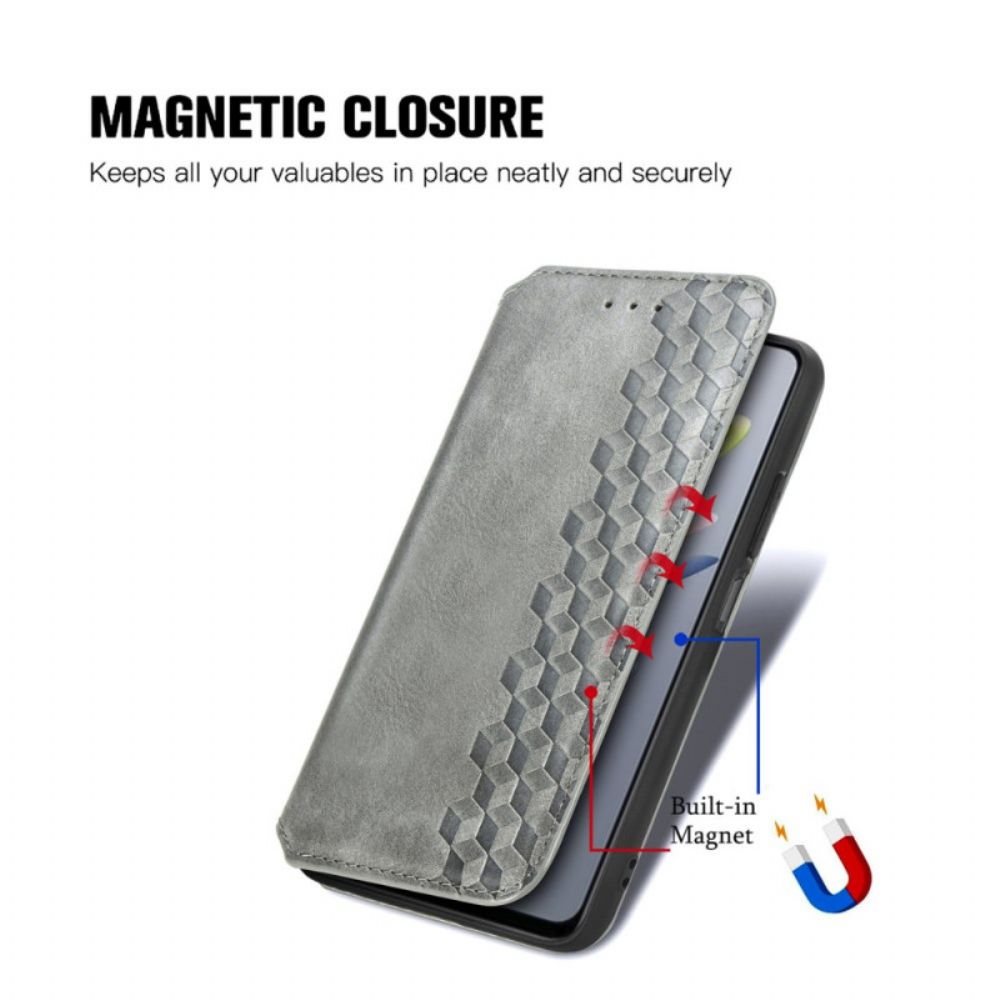 Folio-hoesje Xiaomi Redmi Note 14 5g Vintage Leerlook Bescherming Hoesje