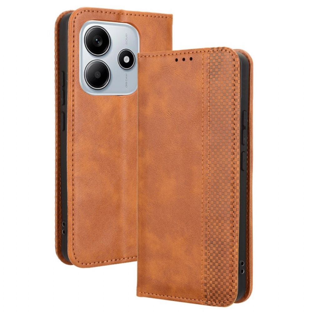 Folio-hoesje Xiaomi Redmi Note 14 5g Vintage Rand