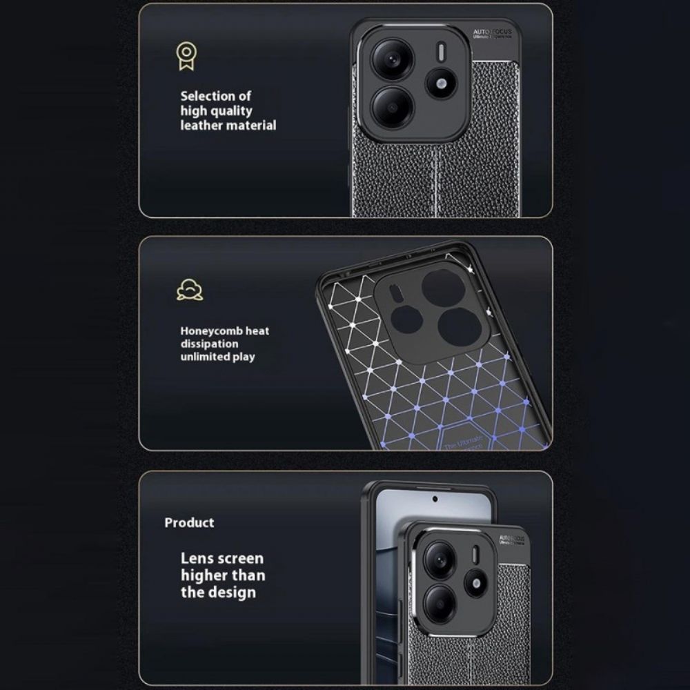 Hoesje Voor Xiaomi Redmi Note 14 5g Lychee Textuur