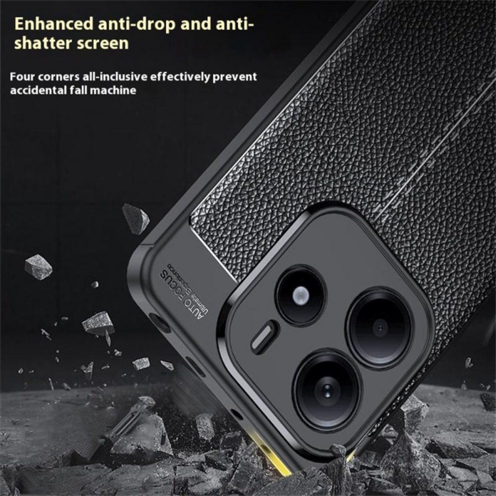 Hoesje Voor Xiaomi Redmi Note 14 5g Lychee Textuur