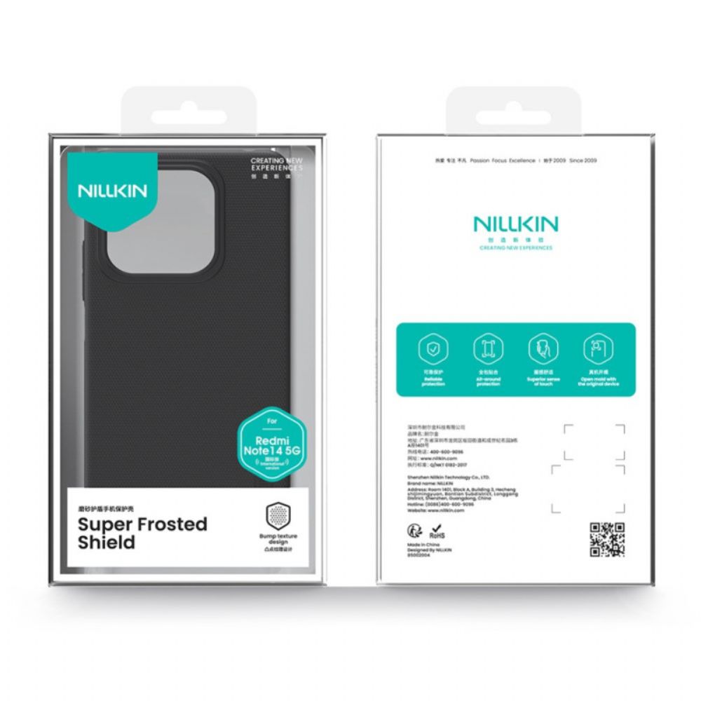 Hoesje Voor Xiaomi Redmi Note 14 5g Mat Nillkin-scherm