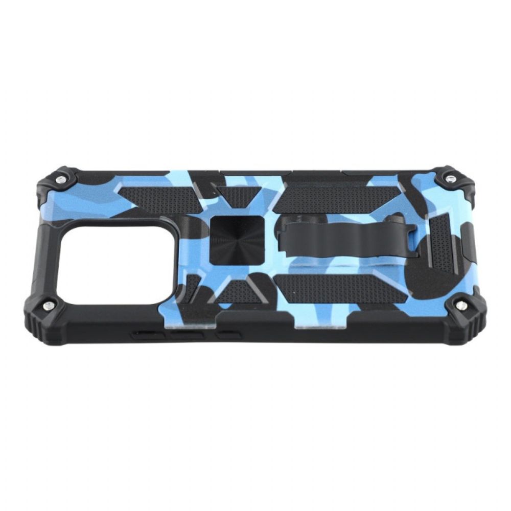 Hoesje Voor Xiaomi Redmi Note 14 5g Robuust Met Geïntegreerde Standaard Camouflage
