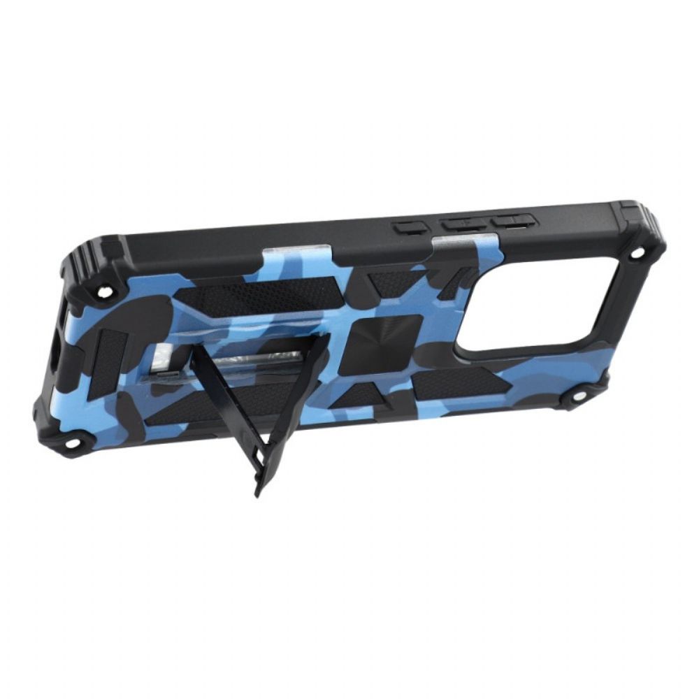 Hoesje Voor Xiaomi Redmi Note 14 5g Robuust Met Geïntegreerde Standaard Camouflage