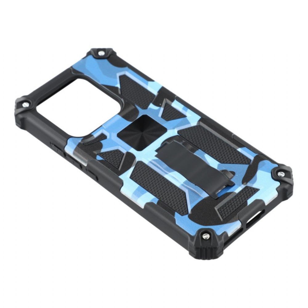 Hoesje Voor Xiaomi Redmi Note 14 5g Robuust Met Geïntegreerde Standaard Camouflage