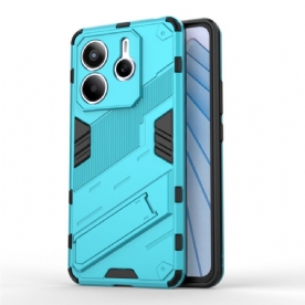 Hoesje Xiaomi Redmi Note 14 5g Afneembare Handsfree Standaard Met Twee Standen Bescherming Hoesje