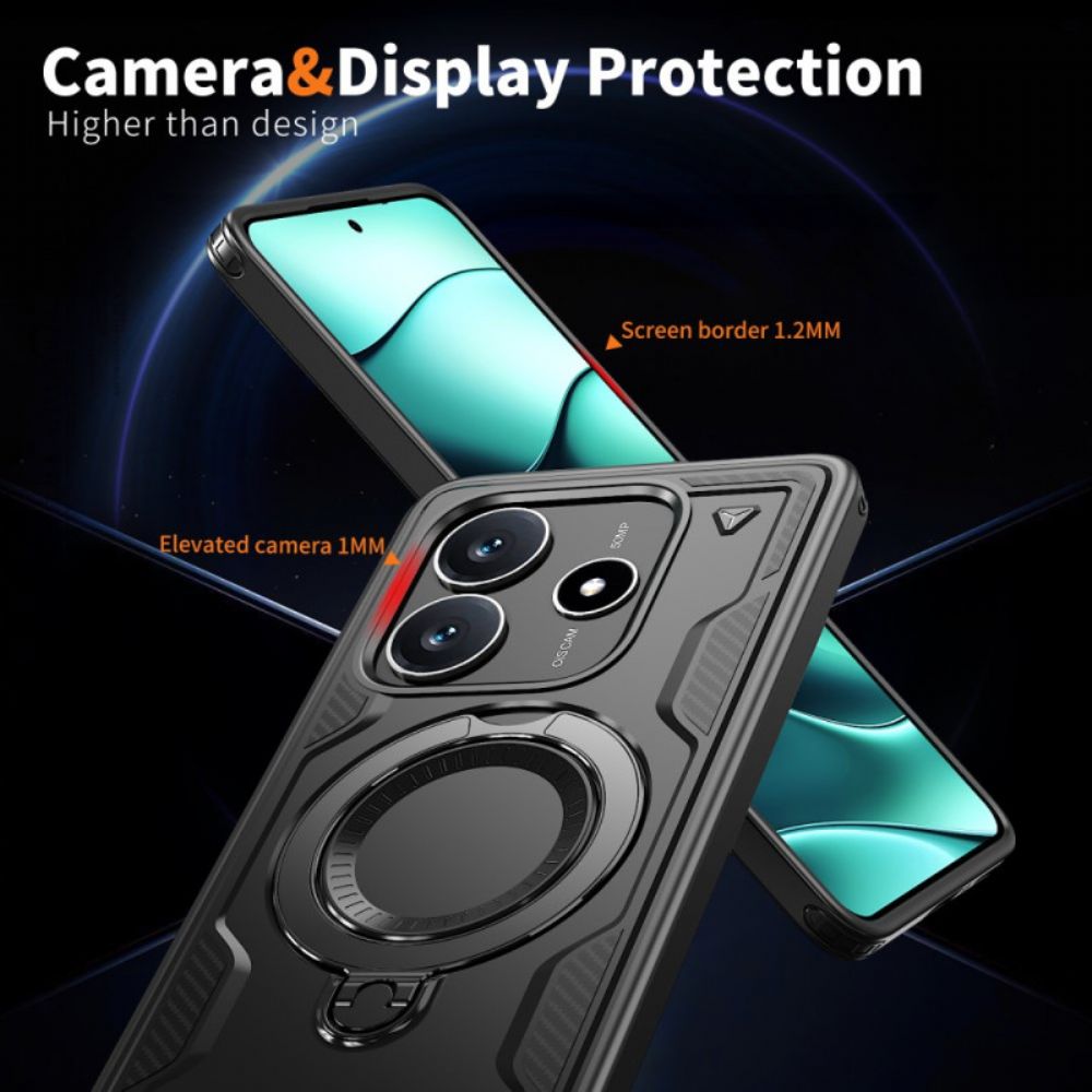 Hoesje Xiaomi Redmi Note 14 5g Compatibel Met Magsafe Van Militaire Kwaliteit