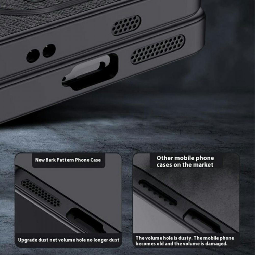 Hoesje Xiaomi Redmi Note 14 5g Houtlook