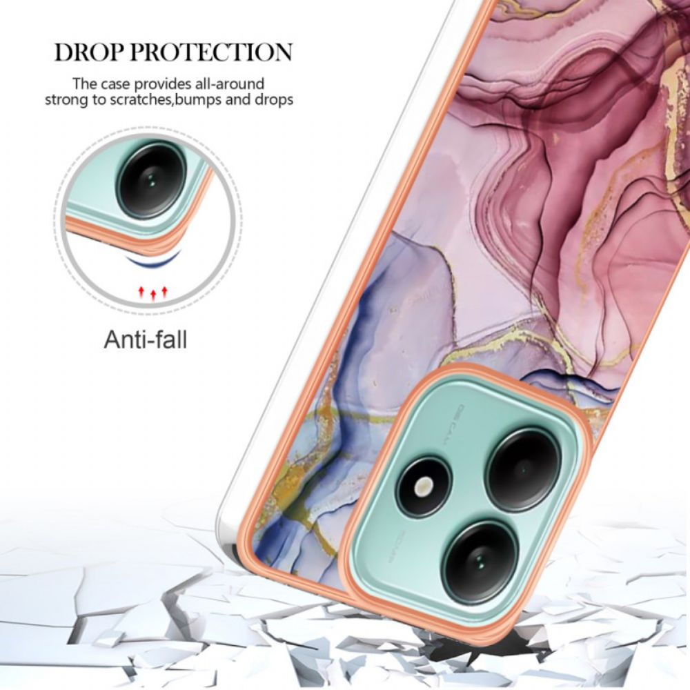 Hoesje Xiaomi Redmi Note 14 5g Marmer Bescherming Hoesje