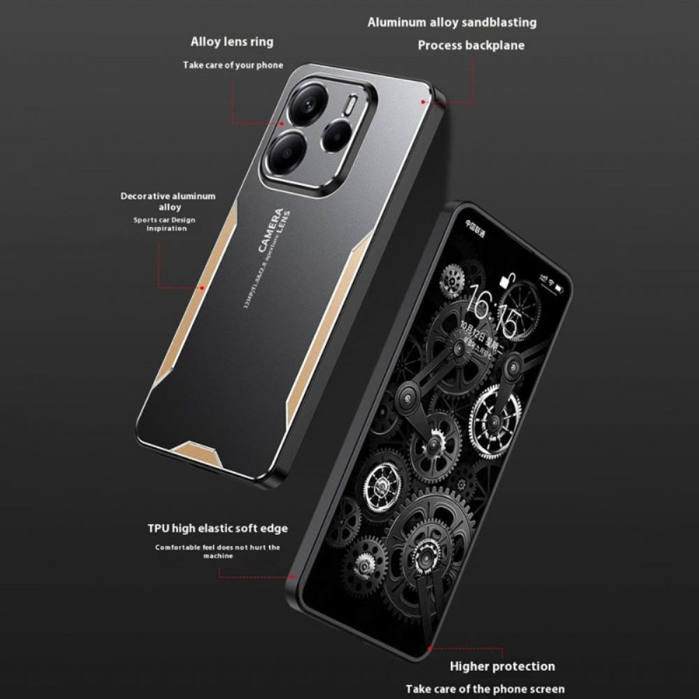 Hoesje Xiaomi Redmi Note 14 5g Metallic Effect