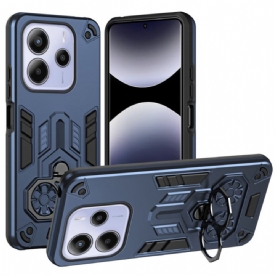 Hoesje Xiaomi Redmi Note 14 5g Ringhouder Met Metaal-effect