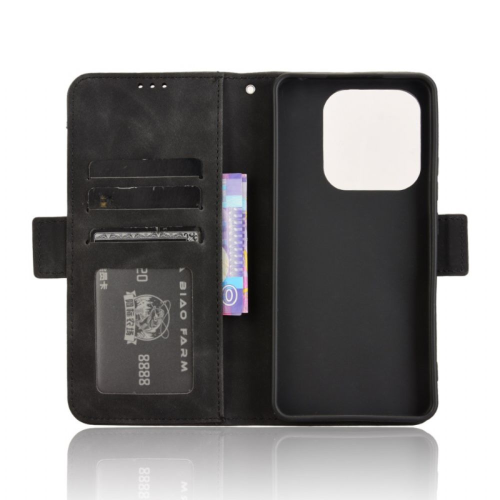 Leren Hoesje Voor Xiaomi Redmi Note 14 5g Meerdere Kaarten