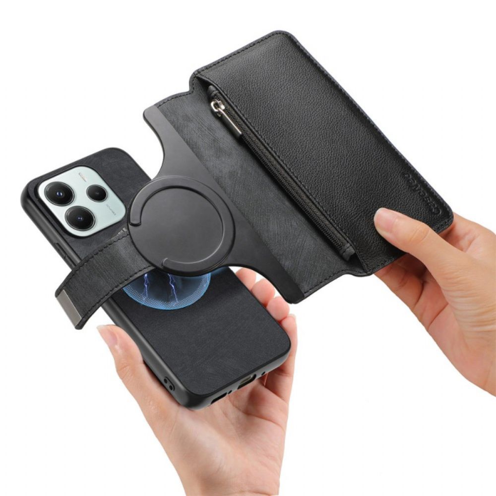 Leren Hoesje Xiaomi Redmi Note 14 5g Caseneo Bescherming Hoesje