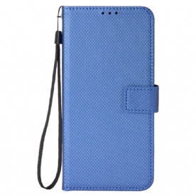 Leren Hoesje Xiaomi Redmi Note 14 5g Diamanttextuur