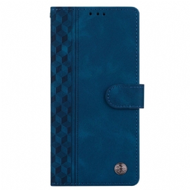 Leren Hoesje Xiaomi Redmi Note 14 5g Frieze En Klinknagels