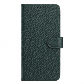 Leren Hoesje Xiaomi Redmi Note 14 5g Lychee Leer Bescherming Hoesje