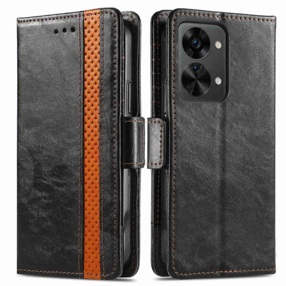 Folio-hoesje voor OnePlus Nord 2T 5G Rfid-kaarthouder