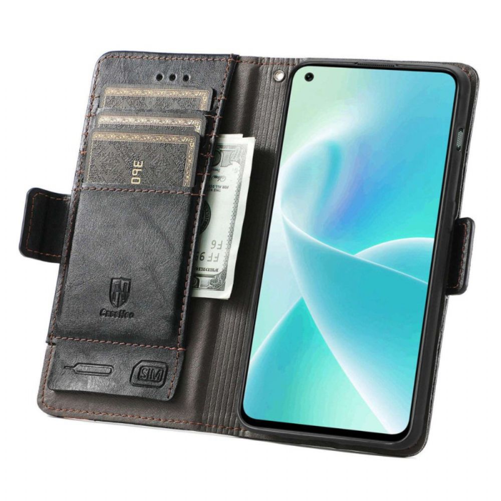 Folio-hoesje voor OnePlus Nord 2T 5G Rfid-kaarthouder