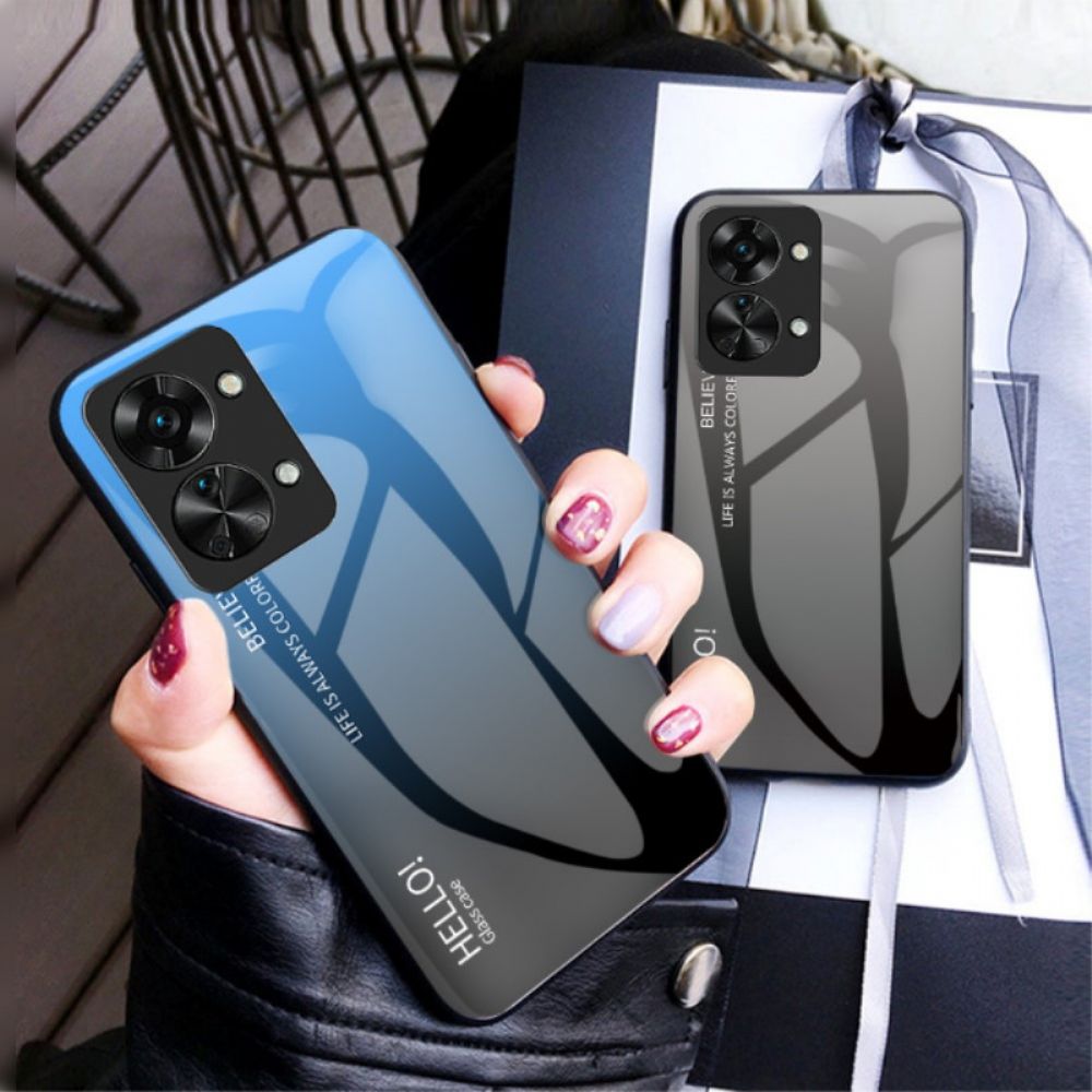 Hoesje voor OnePlus Nord 2T 5G Hallo Gehard Glas