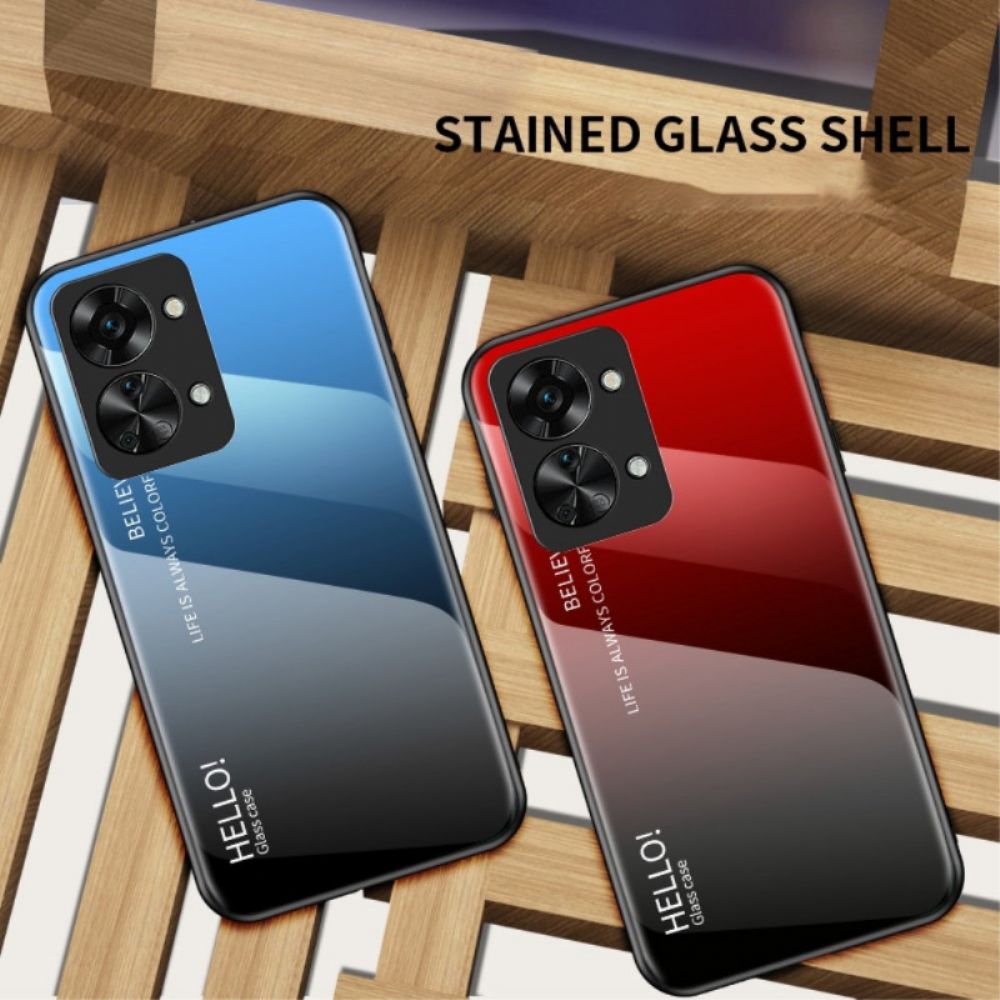 Hoesje voor OnePlus Nord 2T 5G Hallo Gehard Glas