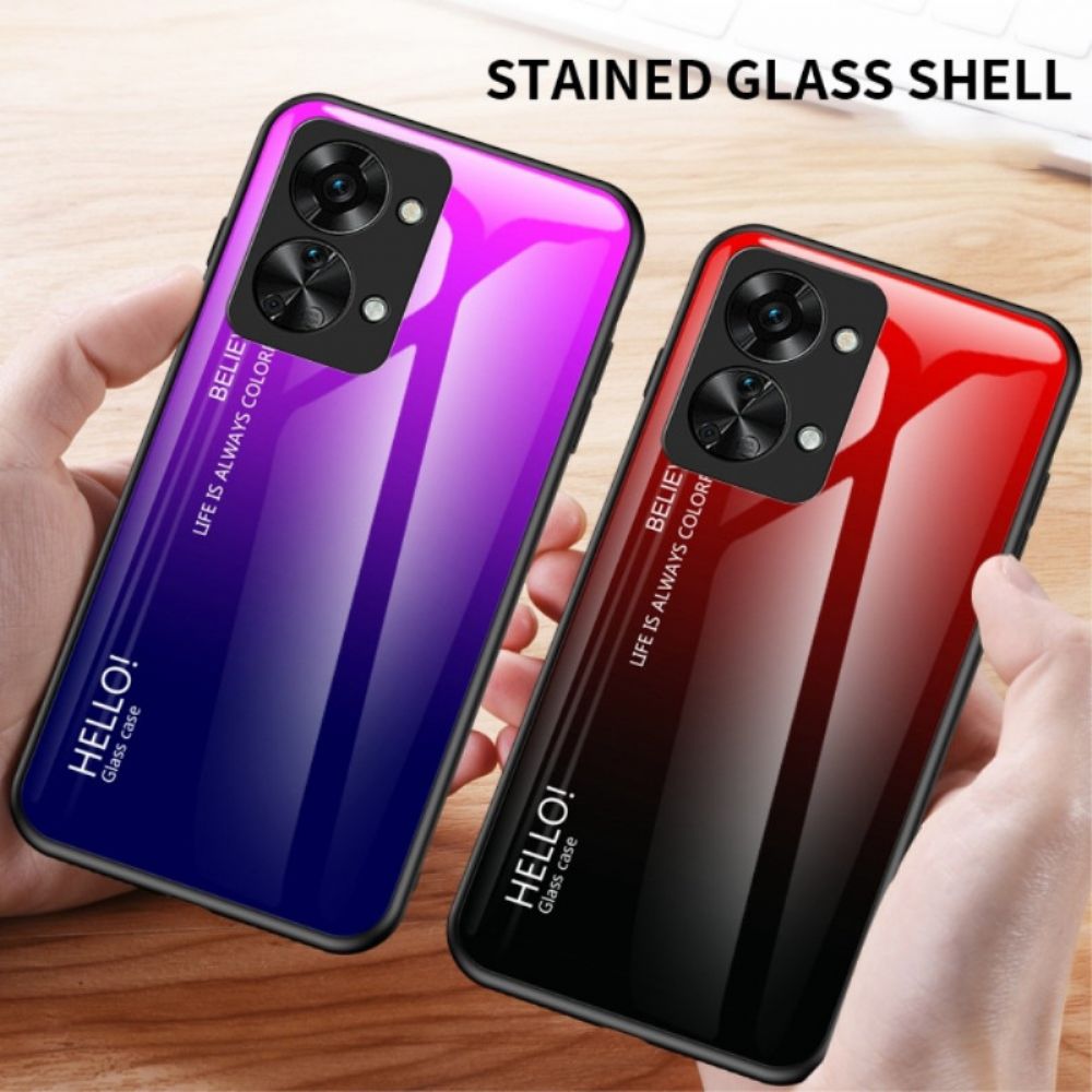 Hoesje voor OnePlus Nord 2T 5G Hallo Gehard Glas
